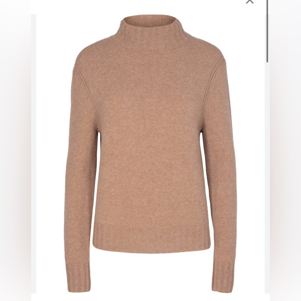 J. Crew mock neck sweater in super soft yarn merino alpaca blend xs - Picture 1 of 10